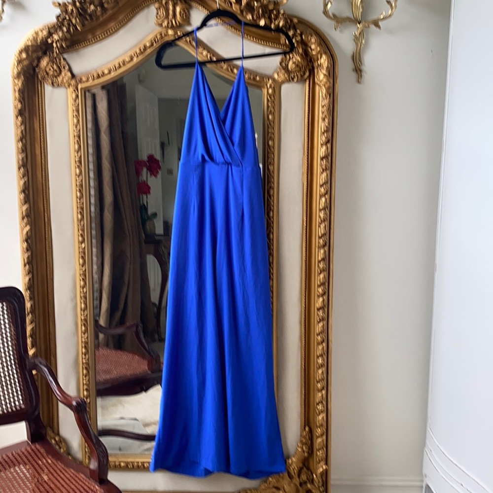 NWOT royal halter wide leg jumpsuit  small